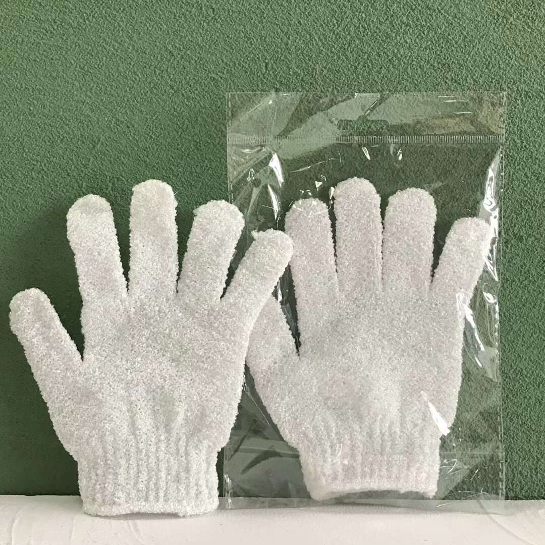 Paire de gants exfoliants