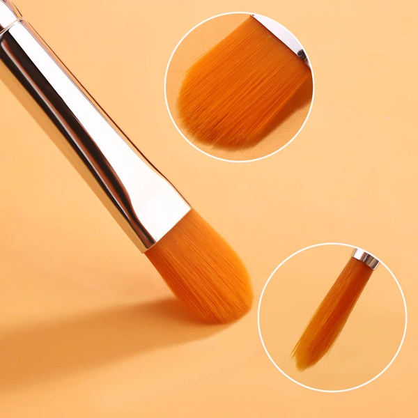 Lot de pinceaux plat