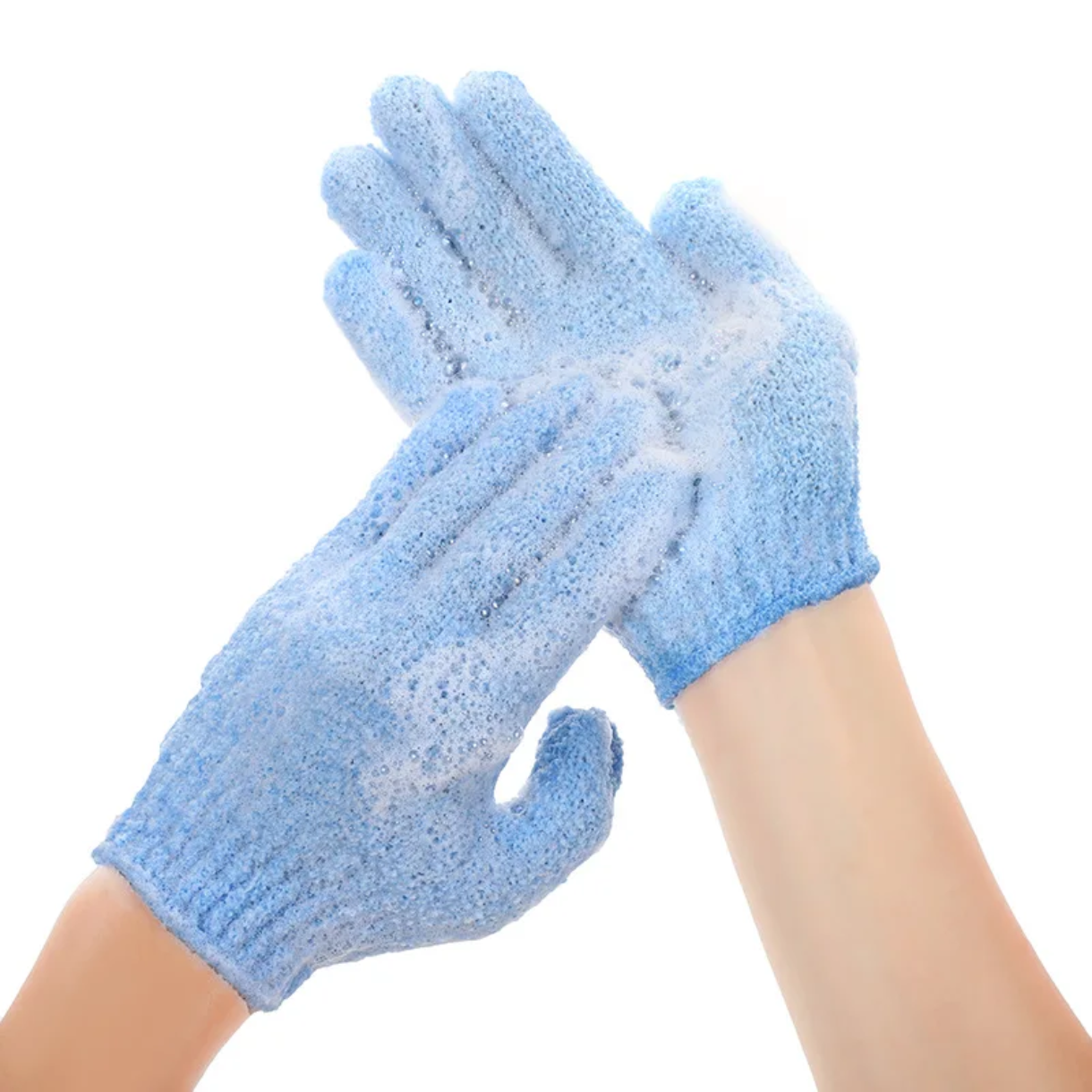 Paire de gants exfoliants