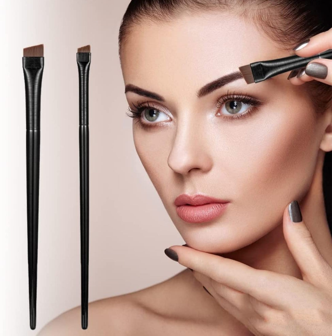 Lot de Pinceaux Yeux Plat et Fin, Pinceau Incliné pour Sourcils - LA MAISON RACH BEAUTY